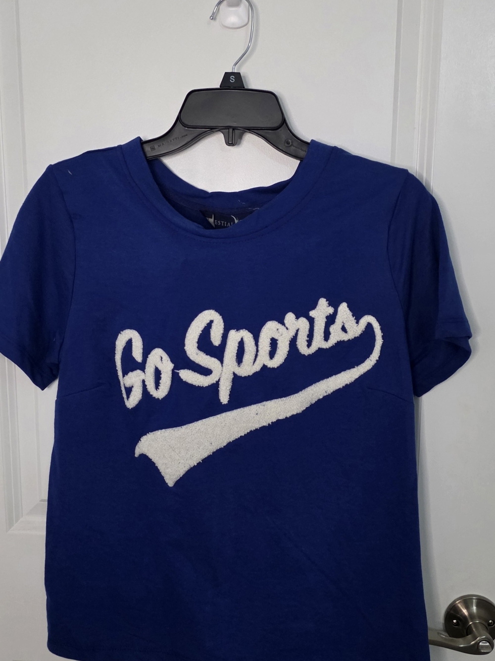 Unbranded Go Sports Blue Short Sleeve Tee
